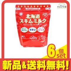 눈표 메그 밀크 홋카이도 스킴 밀크 360g 6 개 세트 정리 판매