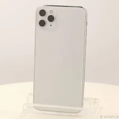〔中古品〕 iPhone11 Pro Max 256GB シルバー MWHK2J／A SIMフリー【258】