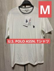 U.S. POLO ASSN. 半袖Tシャツ オフホワイト　Mサイズ　チェスト