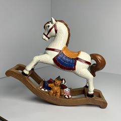 英国アンティーク木馬2点セット ロッキングホース ヴィンテージ インテリア 英国アンティーク木馬2点セット ロッキングホース ヴィンテージ