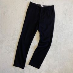 【ROTTWEIR】ロットワイラー　ウールパンツ　ストレート　状態良好　サイズM ブラック