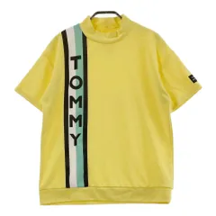 サイズ：M TOMMY HILFIGER GOLF トミー ヒルフィガーゴルフ  モックネック 半袖Tシャツ  イエロー系 [240101426035] ゴルフウェア レディース ストスト