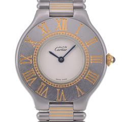 カルティエ CARTIER 83090171 ヴィンテージ マスト21 ヴァンティアン LM SS/GP クォーツ メンズ D#142243