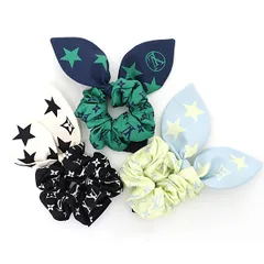 ルイヴィトン LOUIS VUITTON モノグラム スターシュシュ 3点セット ヘアアクセサリー M77798 マルチカラー 【中古】Aランク