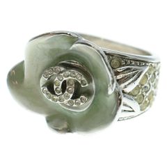 CELINE セリーヌ アニマル グルメット リング 真鍮 ヴィンテージシルバー CELINE セリーヌ アニマル グルメット リング 真鍮 ヴィンテージ