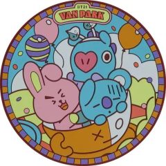 [중고] 코스터 KOYA(아르엠) & MANG(제이 호프) & COOKY(정국) 고무 코스터 선택할 수 있는 고무 컬렉션 [이치반 복권 BT21 VAN PARK] F상
