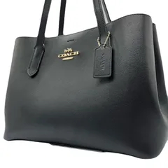 美品 コーチ アベニュー トートバッグ 肩掛け 黒 レディース レザー 人気 A4可 美品 コーチ レザー トートバッグ アベニュー 肩掛け ロゴ