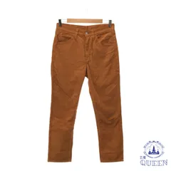 ☆美品☆ Wrangler ラングラー パンツ コーデュロイパンツ 可愛い シンプル ロング丈 レディース オレンジ M 901-12688 送料無料 古着