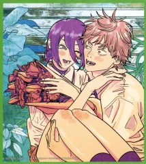 【中古】キャラカード デンジ＆レゼ 藤本タツキ先生描き下ろしミニ色紙風カード 「劇場版 チェンソーマン レゼ篇」 入場者プレゼント第二弾