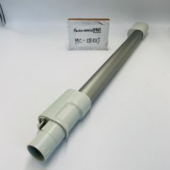 【簡易清掃済】Panasonic　（型番：MC-SB33J）　掃除機　延長菅　パイプ　タービンヘッド用　中間パイプ　ズームパイプ　パナソニック　部品　延長管　中古　（色：白　ホワイト　銀色　シルバー）