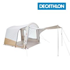 QUECHUA (ケシュア) キャンプ エアー式 リビングスペース・シェルター AIR SECONDS BASE CONNECT FRESH - 6 人用 インフレータブル アウトドア 2895866 8561168 デカトロン Decathlon