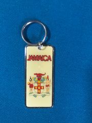 キーホルダー　JAMAICA ジャマイカ bob marley ボブマーリー reggae レゲエ  ラスタ ラスタカラー RASTA
