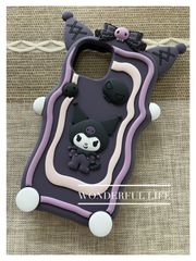 {新作大人気} クロミちゃんiPhoneケース　シリコンケース各サイズ