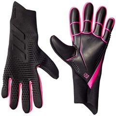 [アディダス] サッカーグローブ プレデター 20 プロ グローブ IRI28 メンズ ブラック/ブラック/ショックピンク(FS0395) 日本 7 (FREE サイズ)