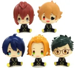 【中古】トレーディングフィギュア 全5種セット ハーツラビュル寮 デフォルメフィギュア/ 式典服Ver. 「一番くじ ディズニー ツイステッドワンダーランド 第六弾」 B賞