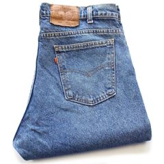 90s USA製 Levi'sリーバイス 505 デニムパンツ W35 L32★SDP4282 ビンテージ ジーンズ ストレート サークルR ストーンウォッシュ