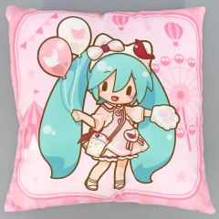 【中古】クッション・本体 初音ミク(テーマパーク) ふわぷち プラチナムザッカクッション“初音ミク”お出かけシリーズVer. 「初音ミクシリーズ」