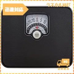 タニタ(Tanita) 体重計 アナログ 肥満度判定付き 電池不要 ブラック HA-552-BK