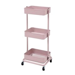 IKEA ロースフルト ワゴン 旧タイプ ピンクレッド - メルカリ