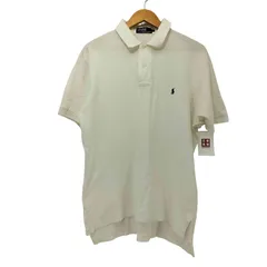 ポロバイラルフローレン Polo by RALPH LAUREN 90S ポニー刺繍 ショートスリーブ鹿の子ポロシャツ メンズ import：L 