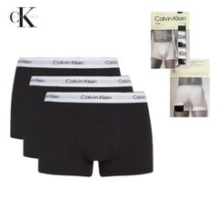 カルバンクライン Calvin Klein ボクサーパンツ  メンズ 3枚セット NB4286 Icon Cotton Stretch 3 Pack トランクス 下着 パンツ ボクサー 肌着 3枚パック