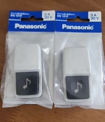 【未使用】パナソニック チャイム用押ボタン EG121P 防雨型 レトロ品」