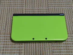 本体のみ New3DSLL ライム×ブラック D