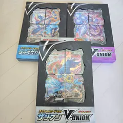 【新品・未開封】ゲッコウガブイユニオン スペシャルカードセット『ゲッコウガV-UNION』【未開封BOX】{-}
