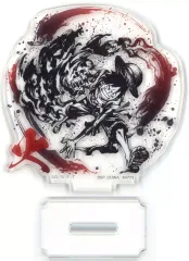 【中古】アクリルスタンド・アクリルパネル モンキー・D・ルフィ(火) 墨式アクリルスタンド 「一番くじ ワンピース 匠ノ系譜 覇極」 G賞
