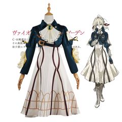 ヴァイオレット・エヴァーガーデン Violet Evergarden コスプレ ハロウィン クリスマス 制服 大人 子供 cosplay イベント