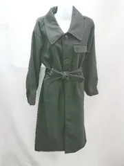 ◇ 新品 JUNOAH ジュノア シンプル ロング丈 長袖 コート ジャケット サイズXL ブラック レディース E  【1301260046968】のサムネイル
