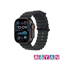 [YAN] (訳あり 未開封) Apple Watch Ultra 2 MX4P3J/A GPS+Cellularモデル 49mm ブラックチタニウムケースとブラックオーシャンバンド 2000000009520
