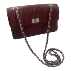 レア　2.55 CHANEL シャネル　チェーンショルダーバッグ ボルドー　美品　チョコバー　ラムスキン　ターンロック