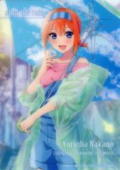 【中古】紙製品 中野四葉 ブラインドコレクションシート 「きゃらっとくじ 映画 五等分の花嫁～after the rain～」 P賞