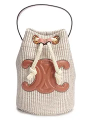 CELINE (セリーヌ) ストライプ トリオンフ ハンドバッグ