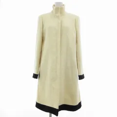 ジュンコシマダ JUNKO SHIMADA コート ミドル ハーフ ウール スタンドカラー 比翼仕立て アイボリー ■GY09 /UO 0919のサムネイル