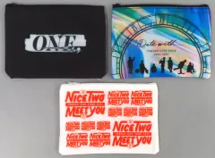 【中古】バッグ 7ORDER LIVE ロゴポーチ(トラベルポーチ) 3点セット 「7ORDER LIVE [ONE.] - DUAL Endroll」