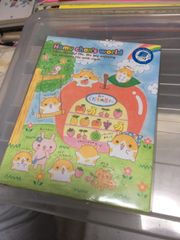 ハムちゃんずワールド プロフィール帳 森のくだもの屋さん キュート柄