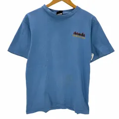 パタゴニア patagonia 90S USA製 雪無しタグ バックプリントイラスト クルーネック半袖Tシャツ メンズ import：M 