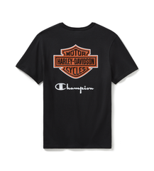 ハーレーダビッドソン×チャンピオン　ファナティックTシャツ