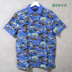 タグ付未使用品 ポロスポーツ ラルフローレン ポロシャツ 総柄 
