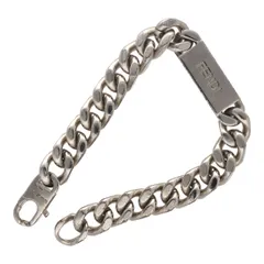 FENDI フェンディ レザーブレスレット 正規品 新品未使用 フェンディグラフィ ブレスレット レザー ブラック | Fendi