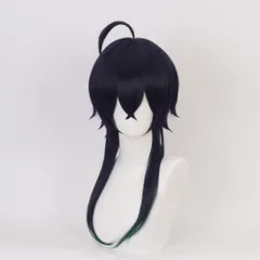 風 Wonderland ハロウィン Twisted クリスマス コスプレウィッグ アニメ ツイステッドワンダーランド 仮装 ウィッグ wig malleus 耐熱ウィッグ マレウス・ドラコニア 変装用【専用ネット付き】