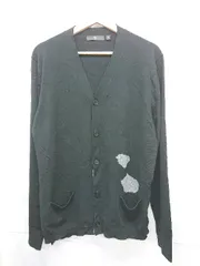 ◇ ⊆ ユニクロ ウール 長袖 ニット カーディガン サイズXL ブラック レディース E  【1507010002158】