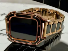 アップルウォッチ　セラミックベルト　Apple Watchカバーステンレスバンド　ケース保護カバー82