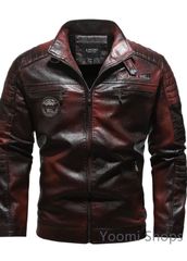 【新品未使用】レザージャケット ジャケット メンズ バイク バイクジャケット★バイク用品★フライトジャケット★アウトドア アウトドア用