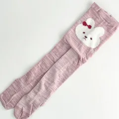 新品 未使用 ベビー タイツ 80-90cm 秋冬 暖かい かわいい ウサギ