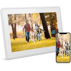 KODAK デジタルフォトフレーム 10.1インチ HD画面 32GB内蔵 写真/動画/音楽再生 遠隔転送 RCF-106H ホワイトのサムネイル