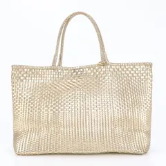 美品✨　アンテプリマ　イントレッチオ　スモール　トートバッグ　ブロンズ 永遠の定番バッグINTRECCIO(イントレッチオ)シリーズ【公式