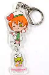 【中古】キーホルダー・マスコット(キャラクター) 星空凛＆けろけろけろっぴ 「ぷちぐるラブライブ!×サンリオキャラクターズ 2連アクリルキーホルダー μ’s」